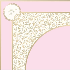 Saco Express 39x39cm para Ovos de 350g a 500g - Royalle Rosa - 05 unidades - Cromus Páscoa - Rizzo Distribuidora