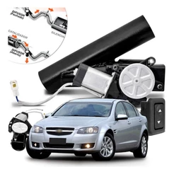 Difusor De Escapamento Preto Esportivo Chevrolet Gm Omega