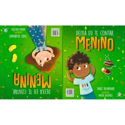 Livro - Deixa eu te contar, menino/ Deixa eu te contar, menina - Ciranda Cultural