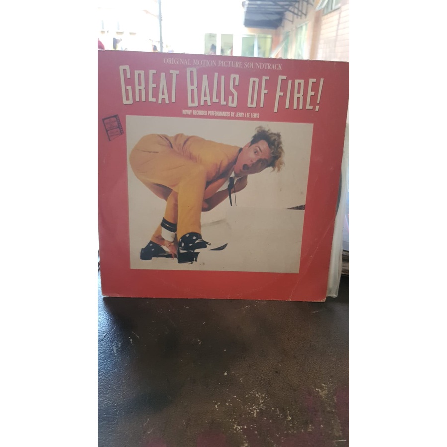 LP Trilha Sonora Great Balls Of Fire(1989) Polydor