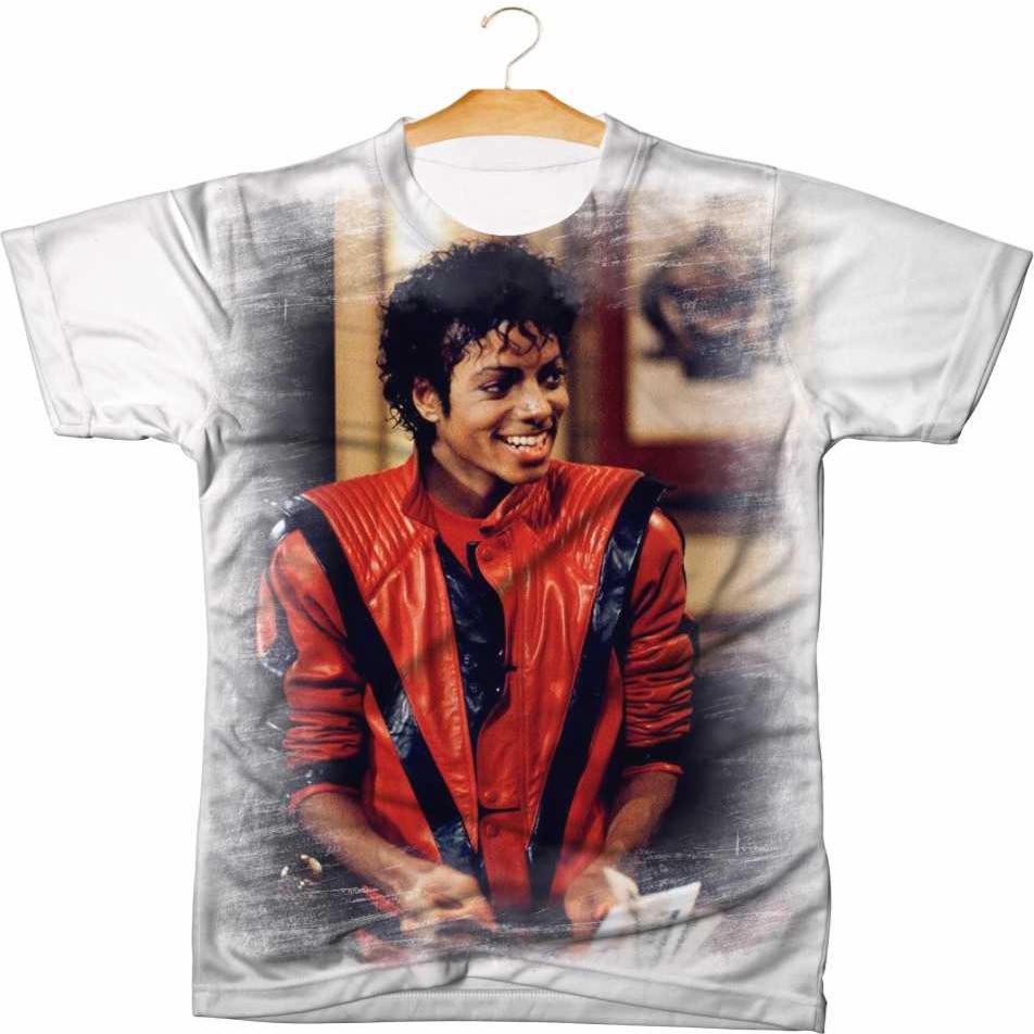 Camiseta Blusa Masculina Michael Jackson Cantor Pop - 04