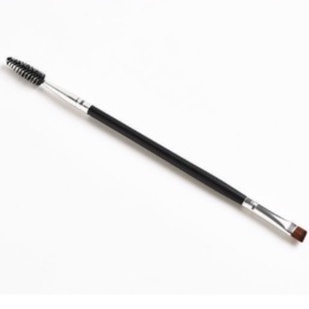 Pincel Chanfrado E Escova Duplo Para Sobrancelha Sobrancelha dupla face escova angular plana alça de plástico de alta qualidade pro Maquigem