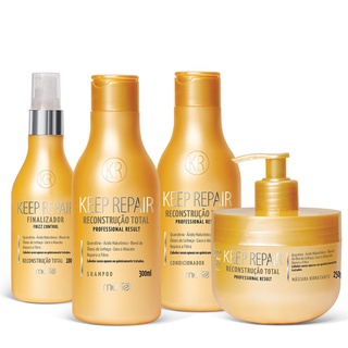 KIT KEEP REPAIR PROFISSIONAL RECONSTRUÇÃO TOTAL MURIEL ORIGINAL