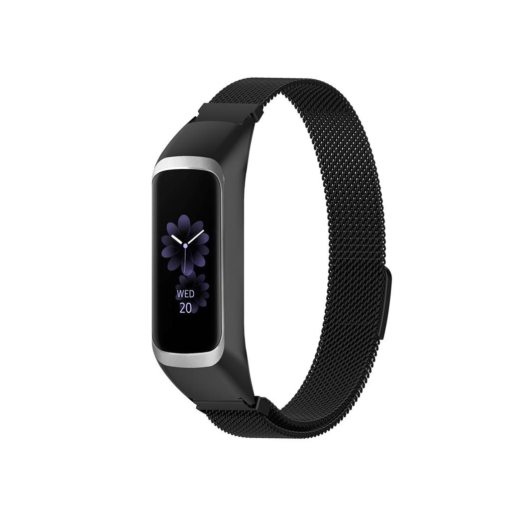 Pulseira Milanese de Aço para Samsung Galaxy Fit 2 R220 SM-R220