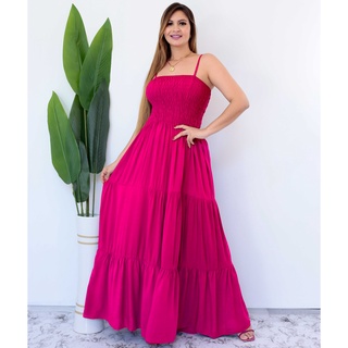 Vestido Longo de Alça