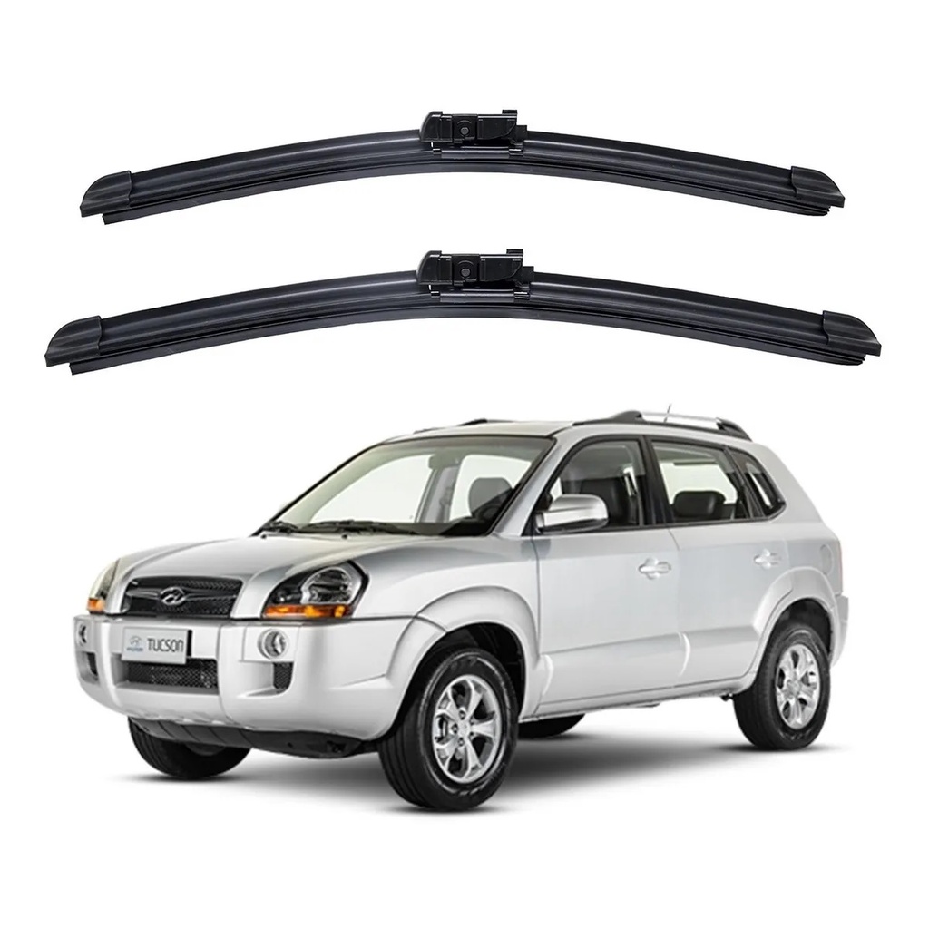 Par Palheta Limpador Tucson 2004 - 2016 Para Brisa Dianteiro em Oferta na Shopee