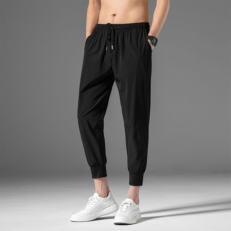 calça de seda masculina