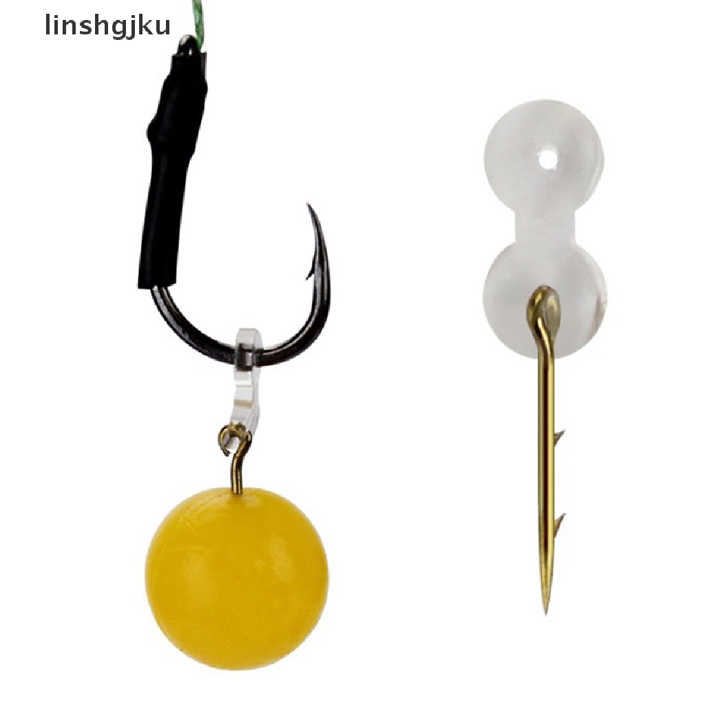 Lilashgjku 12 Pcs Isca Gancho De Pesca Da Carpa Sting Boilies Pin Com Milho Ronnie Rig Cabelo Liin Fummer em Oferta na Shopee