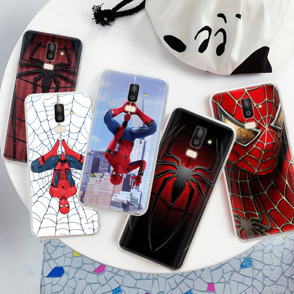 Capa De Celular De Tpu Do Homem Aranha Para Motorola Moto G6 G4 G5 G5S Play Plus