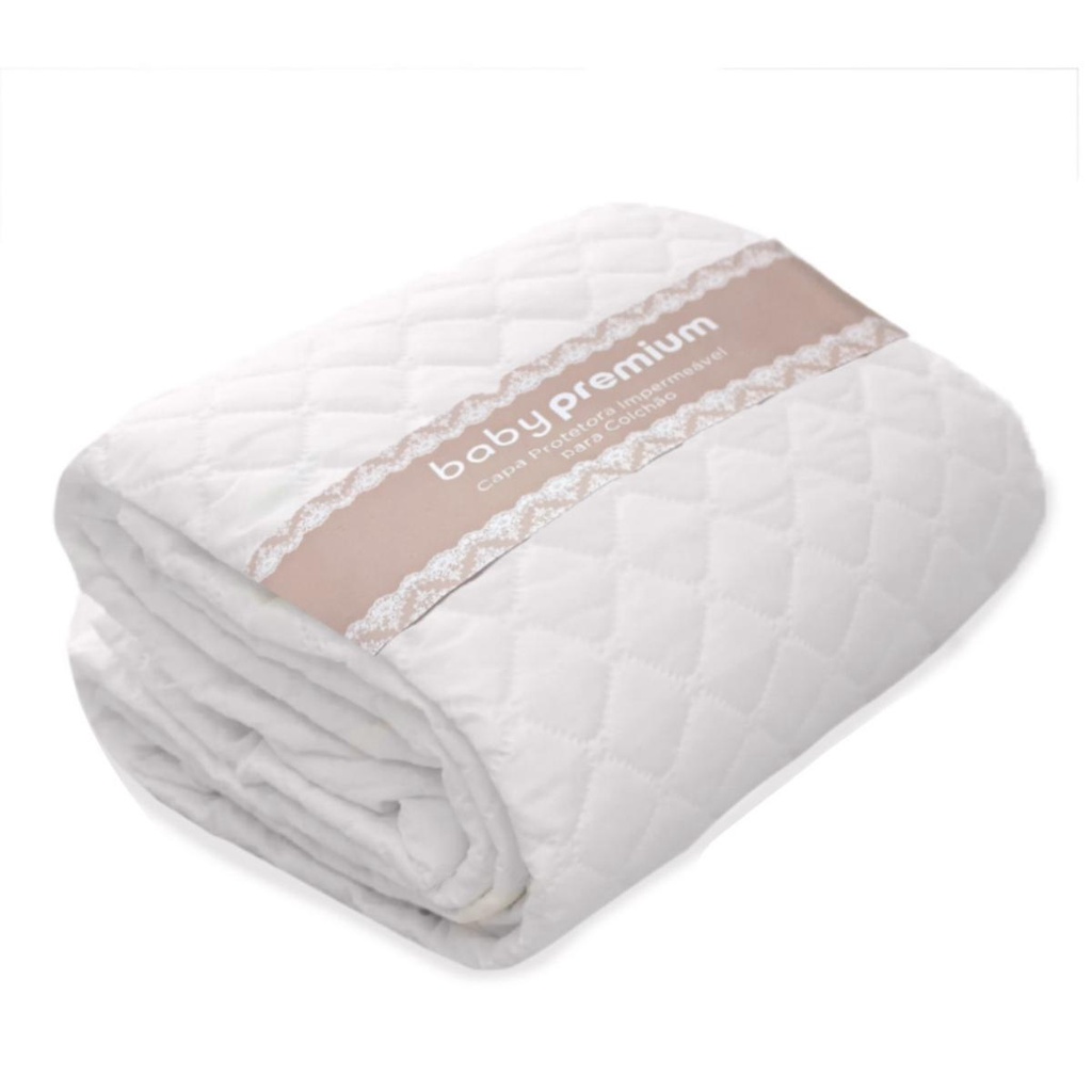 Capa Colchao Impermeavel Berço Americano com Elastico Protetor Colchão Bebe Impermeável Contra Xixi