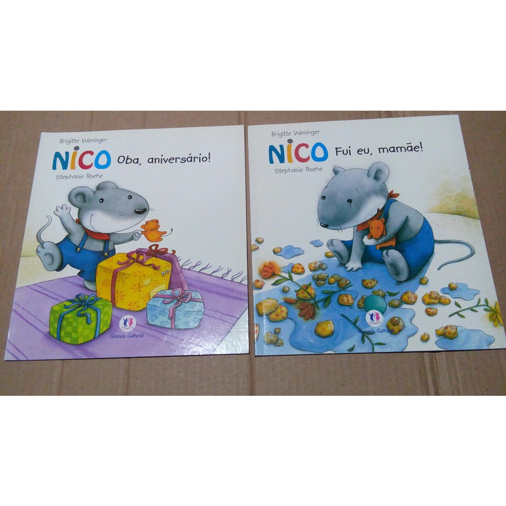 Nico Onde Oba Praia Eu Mudar Banho - Brigitte Roehe - Coleção Completa
