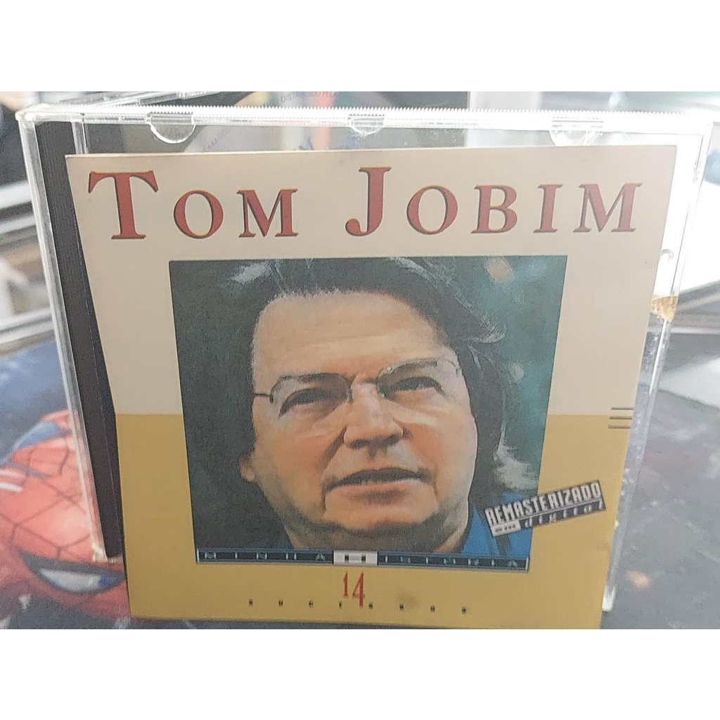 CD - TOM JOBIM - MINHA HISTORIA - LUIZA, DINDI, ANOS DOURADOS