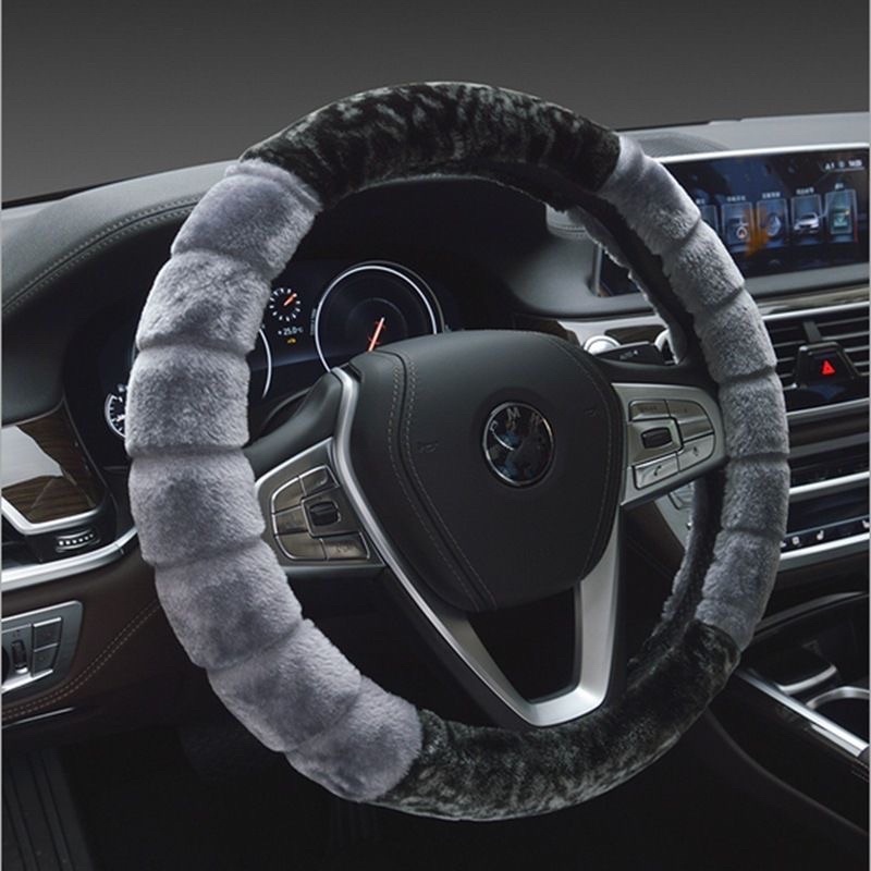 (Rfe:09-F)capa de volante luxo pelúcia para volante tamanho 38cm em Oferta na Shopee