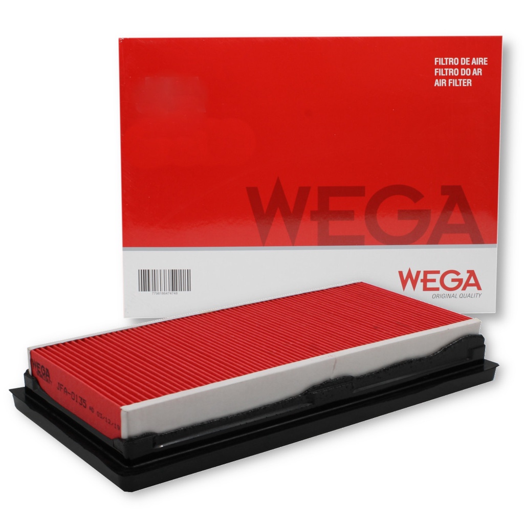 Filtro Ar Motor Nissan March Versa 1.6 16V 2011Em Diante Wega JFA0135 em Oferta na Shopee