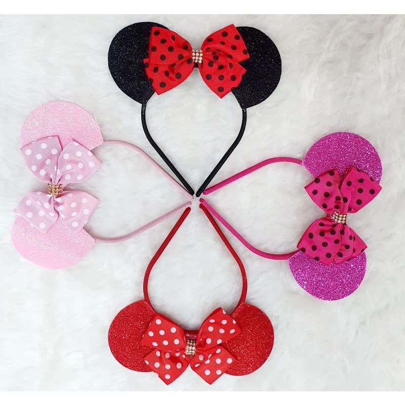Tiara Minnie Mouse EVA em Oferta na Shopee