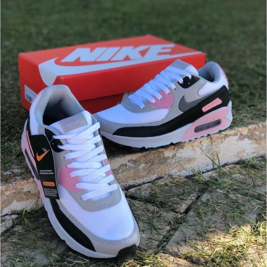 air max 90 rosa preto e branco air max 90 rosa preto e branco