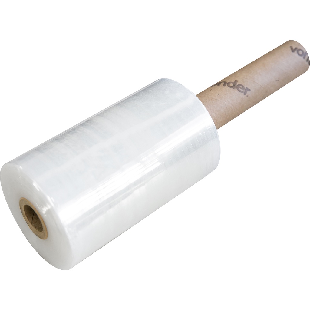 Filme Stretch Plastico Empacotamento Manual 150mm X 300m