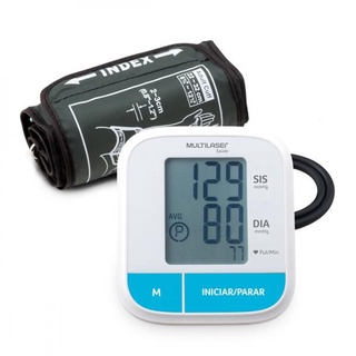 Monitor de Pressão Multilaser Arterial de Braço Silencioso -
