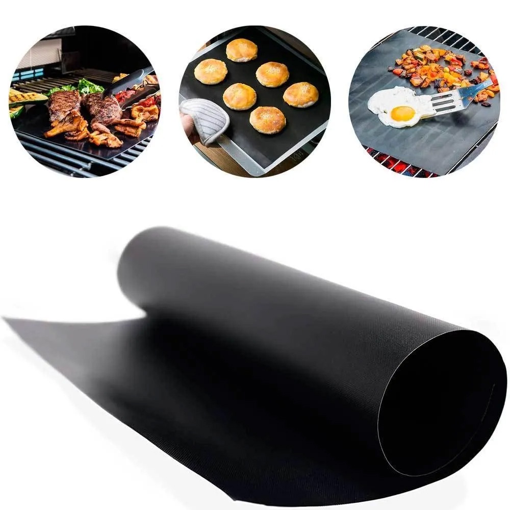 Manta Grill Para Churrasqueira Chapa Teflon Churrasco Grelha Chapa Antiaderente