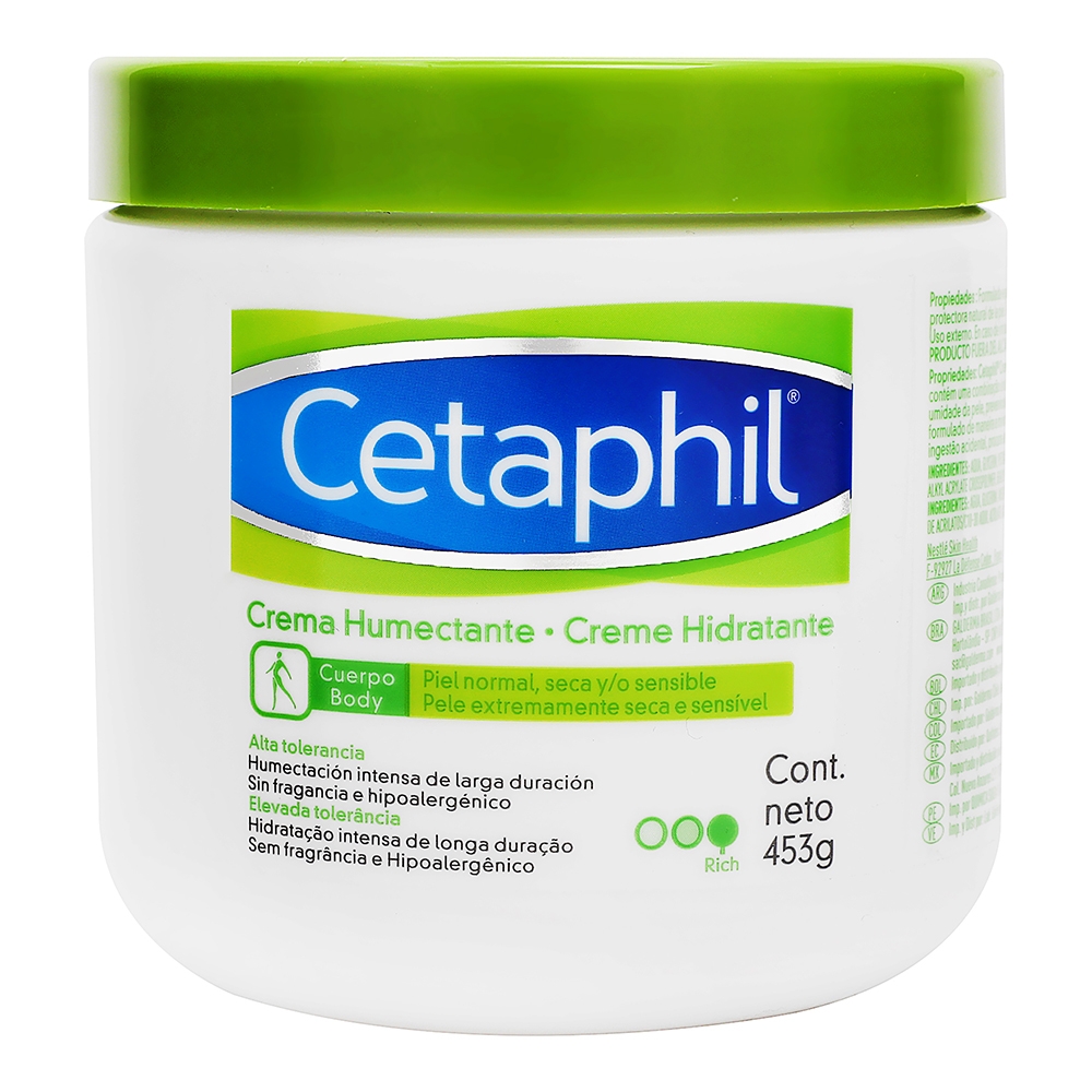 CETAPHIL CREME HIDRATANTE CORPORAL P/ PELE SECA 453G
