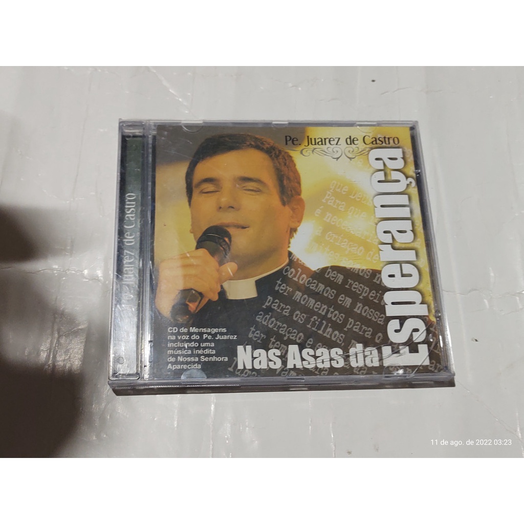 Cd Padre Juarez de Castro Nas Asas da Esperança Otimo Estado