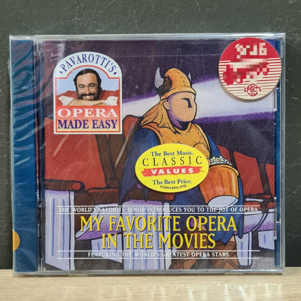 CD Pavarotti's Opera Made Eyse - My Favorite Opera In The Movies / Novo Lacrado