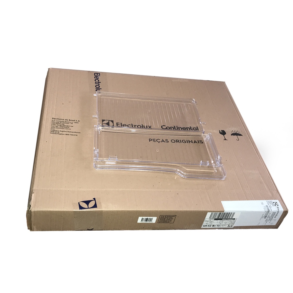 Prateleira Retrátil Dobrável Geladeira Df52 Df51, DF52x, DW52x, DFW52 Electrolux