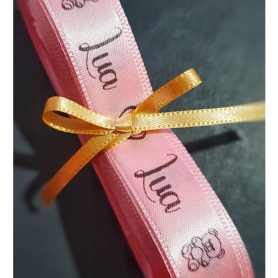 Fita de Cetim Personalizada 15MM - 5 Metros