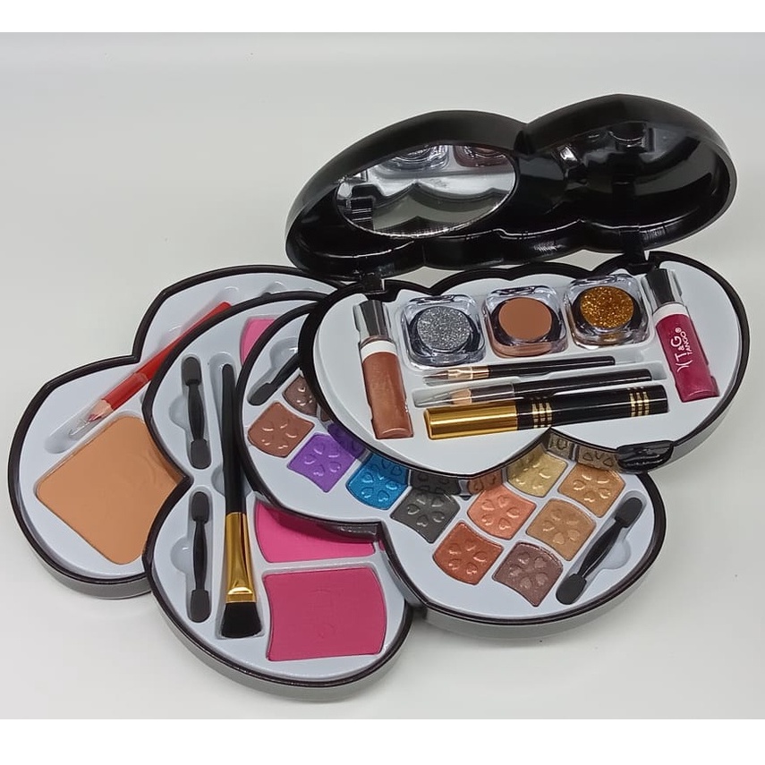 Kit Maquiagem Completo Noiva Coração . em Oferta na Shopee