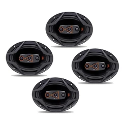 Kit 4 Alto Falantes Quadriaxiais JBL 69QDMS120 120 Watts Rms