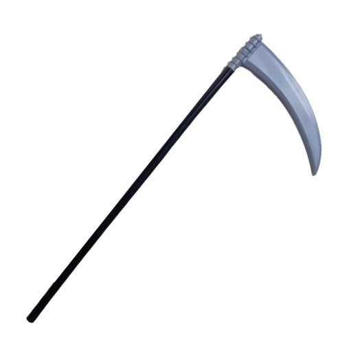 Foice de Plastico Desmontavel Foice Da Morte Fantasia Panico Acessorio Halloween Carrasco Terror Dia Das Bruxas