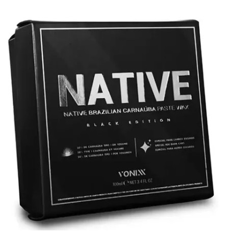 Cera Native Black Edition Carnaúba Paste Wax 100ml Vonixx
