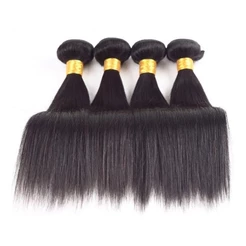 Cabelo Humano Natural Mega Hair Liso Na Tela 40cm/45cm - 50g