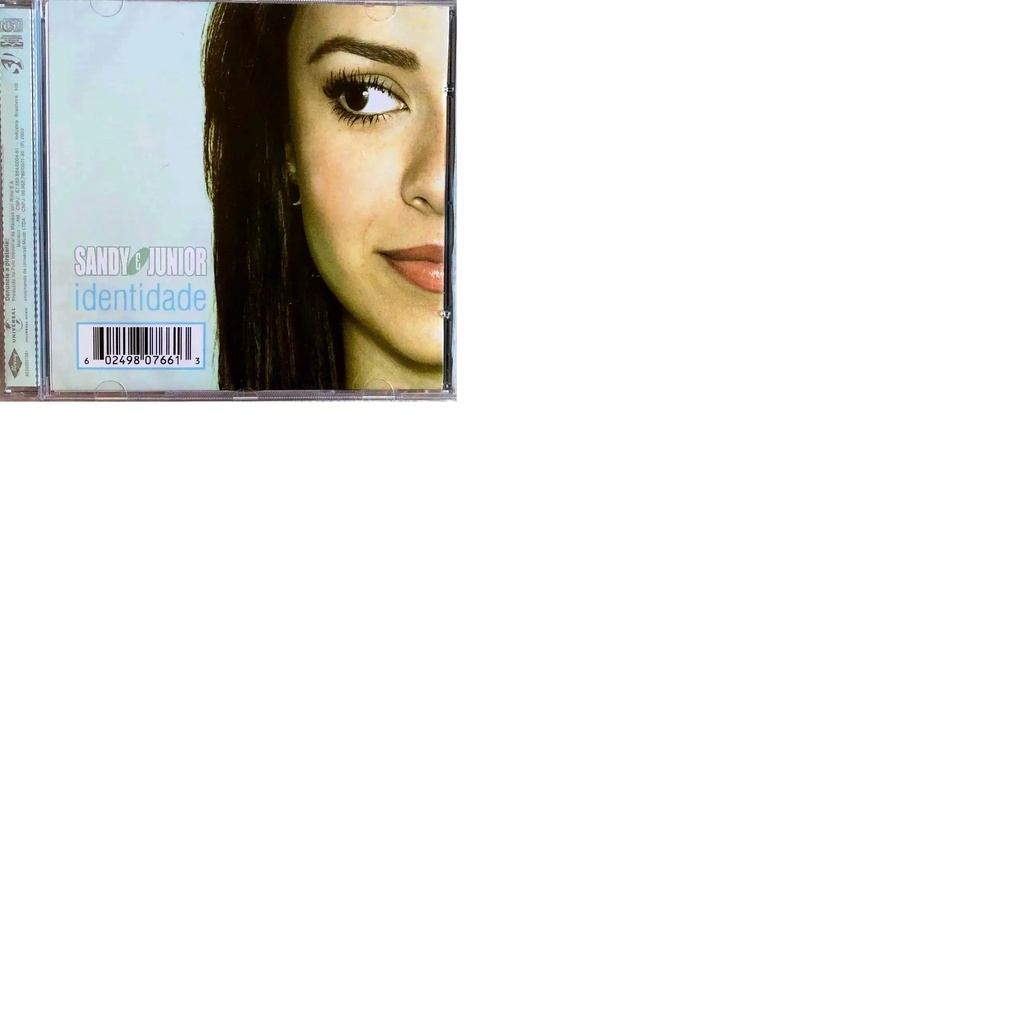 cd Sandy E Junior - Identidade lacrado de fabrica