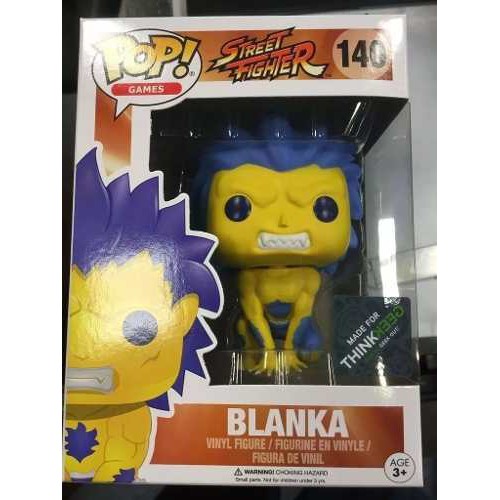 Funko Pop Blanka (Amarelo): Street Fighter #140 - Funko (EXCLUSIVO)