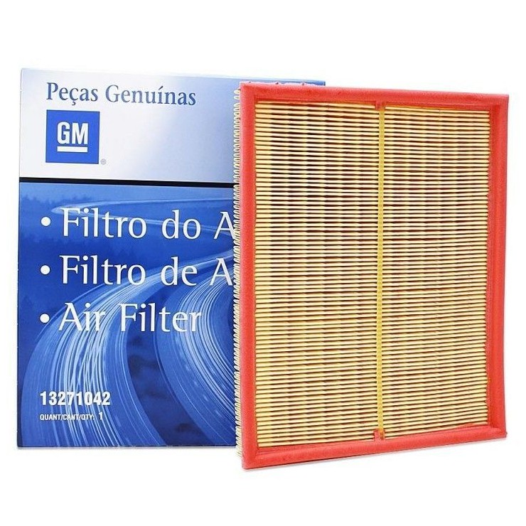 Filtro ar motor Astra, Vectra, Zafira, Chevrolet, 13271042  ou 19347752