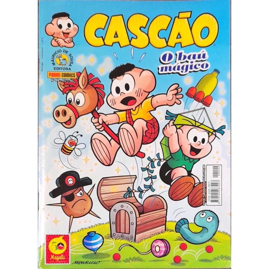 Gibi Cascão Nº 99 o Baú Mágico