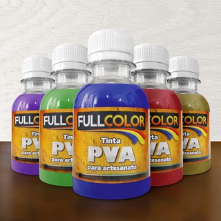 Tinta PVA Fosca 100ml para artesanato Fullcolor (Unidade)