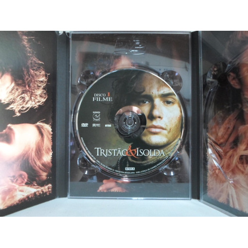 Dvd Tristão & Isolda - Capa desgastada - Apenas 1 disco - James Franco