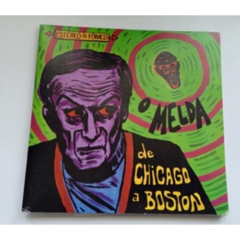 EP compacto Vinil o melda de Chicago a Boston estado de novo Vinil e capa vinil azul