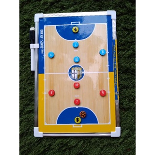Prancheta tática FUTSAL PERSONALIZADA magnética de ambos os lados de 20x30 cm.