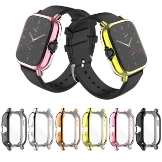 Capa Case Capinha Compatível Com Amazfit Gts 2 GTS 2 E GTS 2E Silicone Cobre Tudo