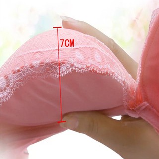 Sutiã De 7cm De Espessura Esponja Sexy Push Up Peito Pequeno