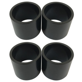 Kit 4 Espaçador Calypso de 30mm para Garfo Ahead em Alumínio Preto em Oferta na Shopee