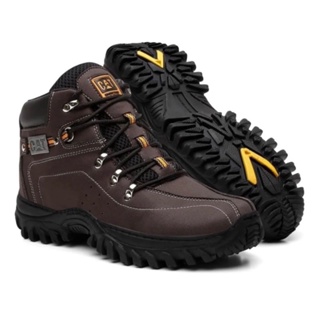 Bota Coturno Masculina Carterpillar Adventure de Trilha Impermeável Super Macia em Oferta na Shopee
