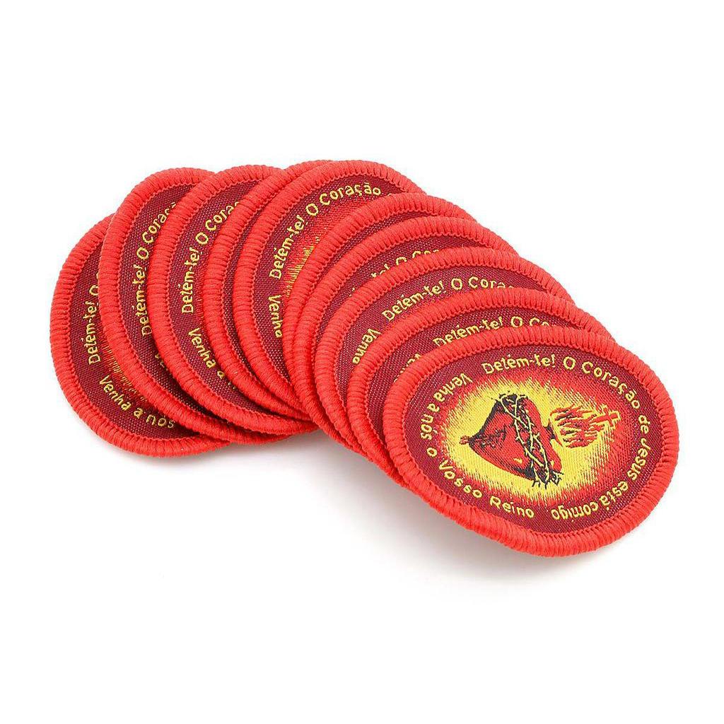 Escudo Da Fé Detém-te Tecido Sagrado Coração De Jesus Santa Margarida Alacoque em Oferta na Shopee