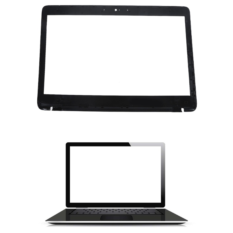 MR-Elitebook 840 G1 Original Nova Tela LCD Frente Moldura Segurança Capa Preta 730952-001 1510B1665401