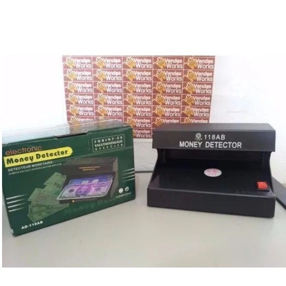 Detector Teste De Nota Falsa Dinheiro Selo Carteira Promoção
