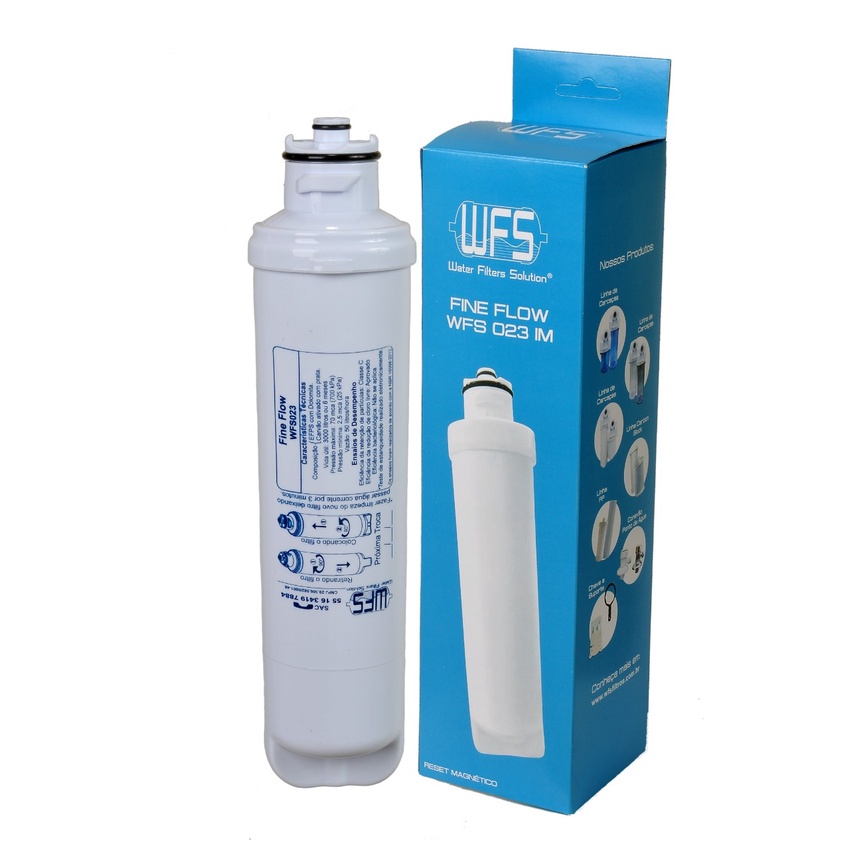 Refil Filtro Vela Purificador Compatível Electrolux Pe11x Pe11b Refil Pappca40