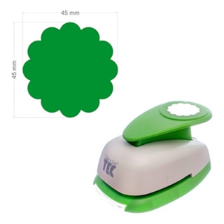 Furador Scrapbook Extra Gigante Circulo Escalope 4,5cm em Oferta na Shopee